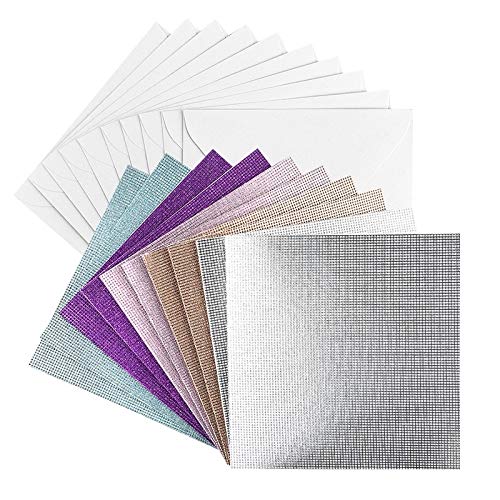 ideen-mit-herz-gru-karten-set-glitzer-leinen-taupe-11x11-cm-10-10 image 4