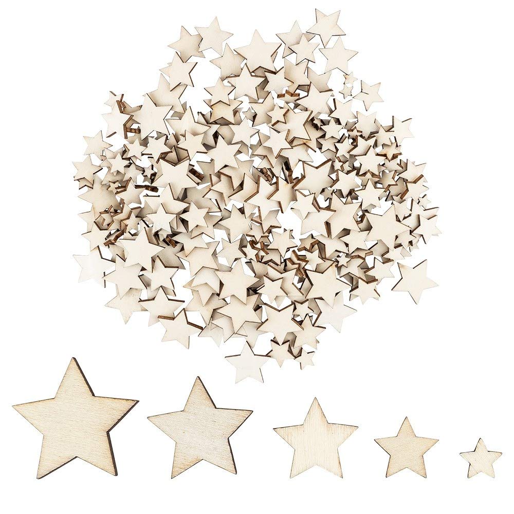 ideen-mit-herz-holzsterne-natur-250-st-ck-1-3-cm-streudeko-bastelset image 1