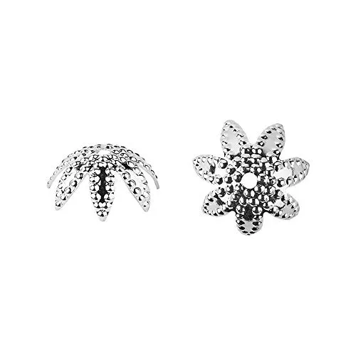 ideen-mit-herz-perlenkappen-silberfarben-design-1-6-mm-30-st-ck-f-r-schmuck-diy image 1