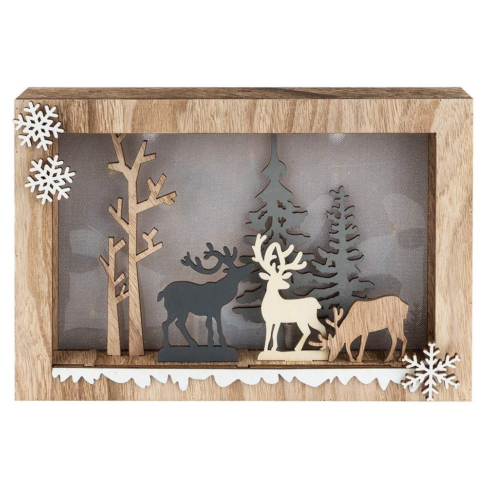 ideen-mit-herz-3-d-led-holzbox-waldszene-20x29-9x4-cm-10-teilig-warmwei image 2