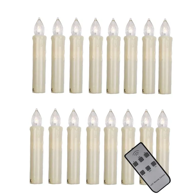 hdg-led-baumkerzen-wei-15-mm-9-cm-mit-fernbedienung-16-st-ck image 1