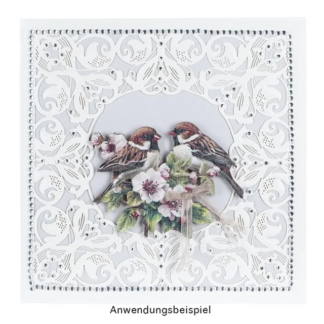 ideen-mit-herz-deluxe-laser-gru-karten-design-1-5er-set-16x16-cm-perlmutt image 1