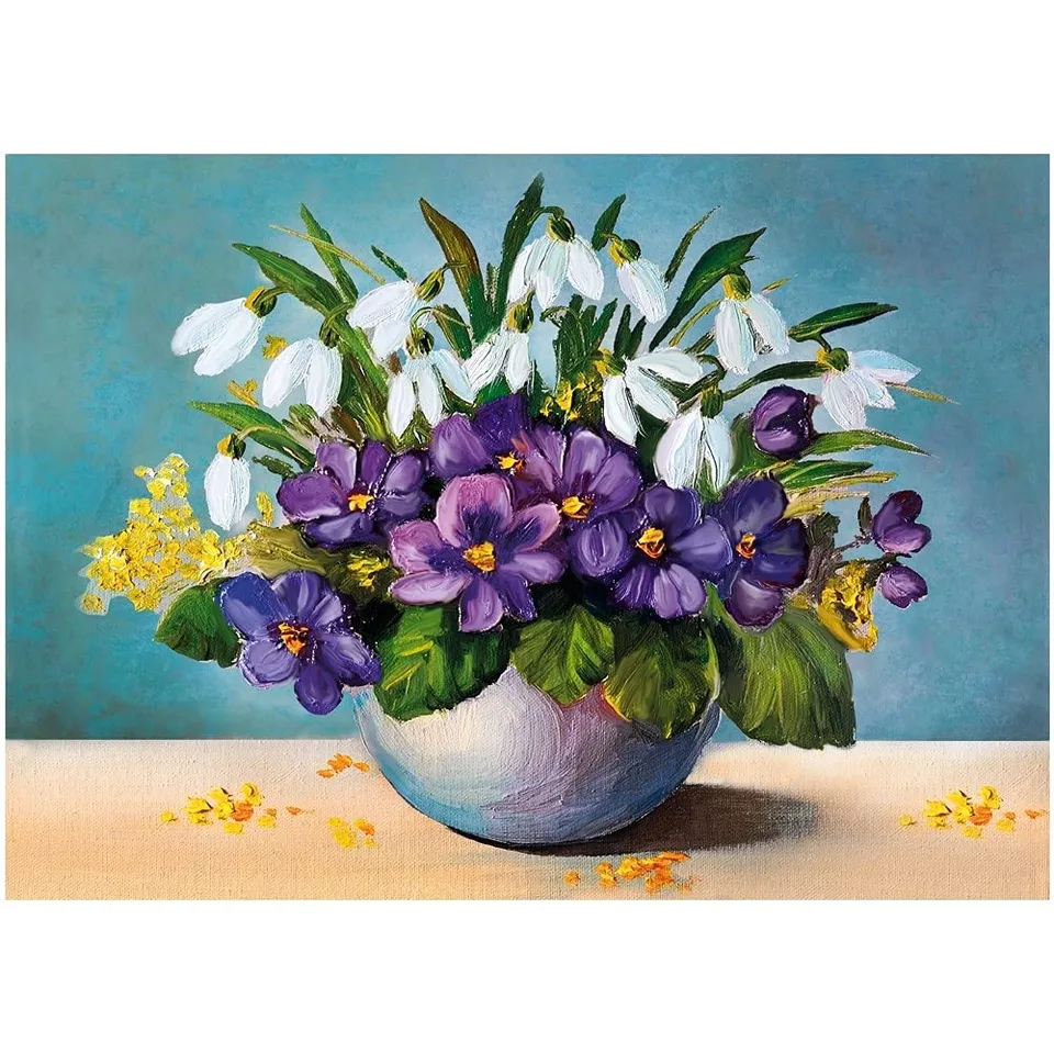 ideen-mit-herz-5d-diamond-painting-set-vase-mit-blumen-30-x-40-cm image 1