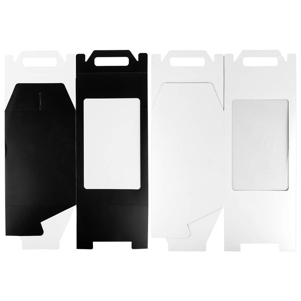 ideen-mit-herz-geschenkboxen-mit-sichtfenster-31x19x19-cm-wei-schwarz-2-st-ck image 5