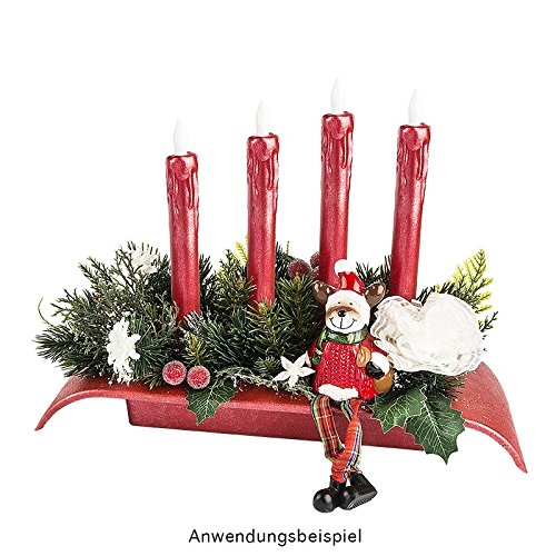 ideen-mit-herz-led-stabkerzen-echtwachs-25-cm-2er-set-warmwei-mit-timer-und-flac image 7