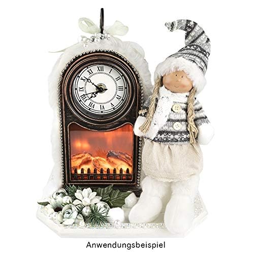 ideen-mit-herz-led-kaminfeuer-laterne-uhr-mit-timer-27-5-cm image 8