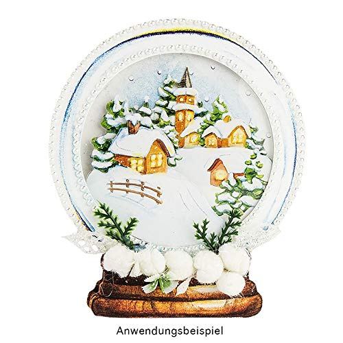 ideen-mit-herz-3-d-sichtfolien-gru-karten-schneekugel-13x11-5cm-40-teilig image 4