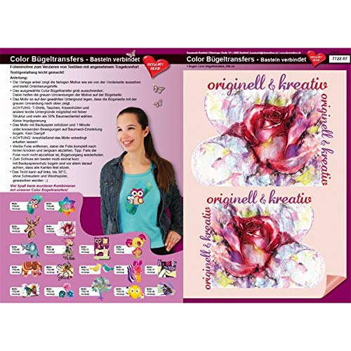 ideen-mit-herz-color-b-geltransfers-din-a4-flower-power-textilfolie image 8
