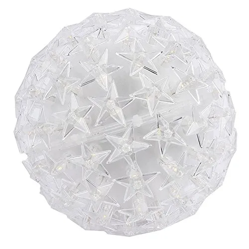 ideen-mit-herz-led-leuchtkugel-stern-14cm-warmwei-100-leds image 1