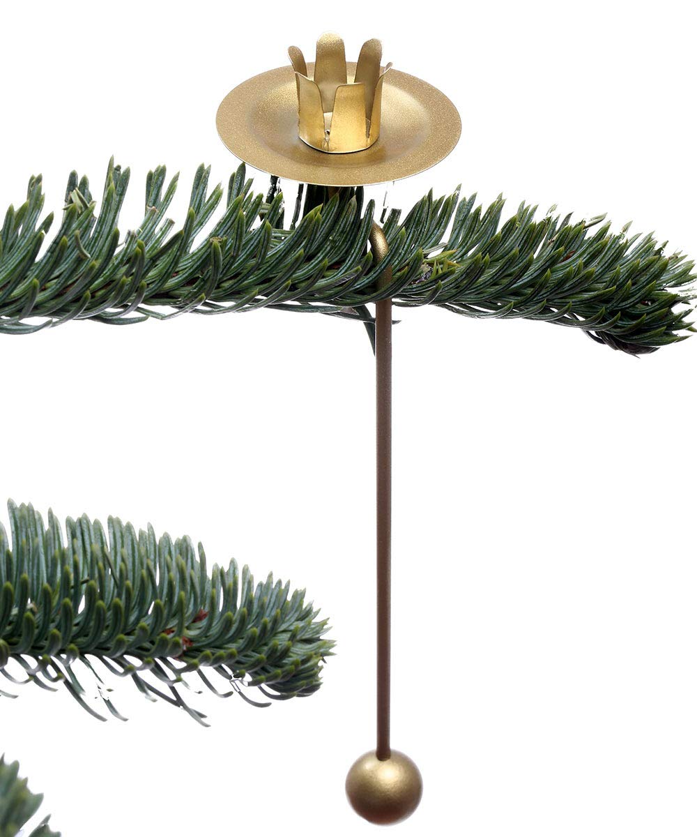 hdg-balancekerzenhalter-6er-set-gold-metall-16-cm image 4