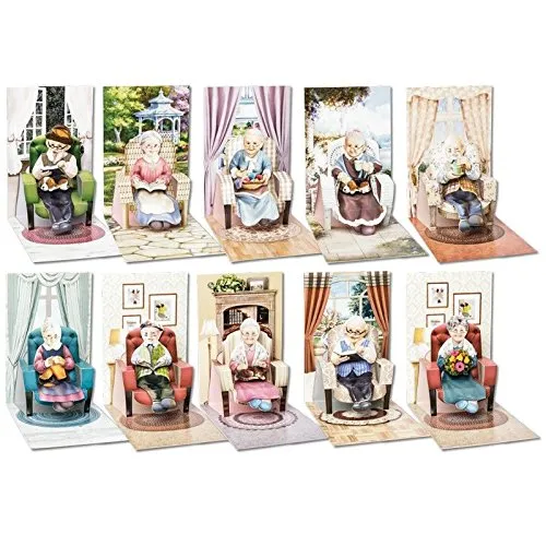 ideen-mit-herz-3-d-pop-up-gru-karten-set-sessel-40-teilig-mit-10-karten-10-pop-u image 1