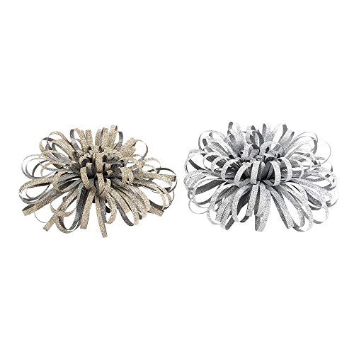 ideen-mit-herz-geschenkband-schleifen-mix-diamantiert-silber-gold-2-schleifen-8- image 8