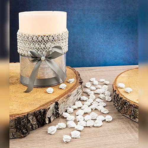 ideen-mit-herz-satinrosen-wei-50-st-ck-1-5-cm-mini-stoffrosen image 3