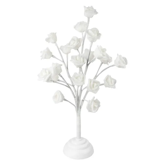 ideen-mit-herz-led-baum-mit-rosen-wei-40cm-20-warmwei-e-leds-mit-timer image 1