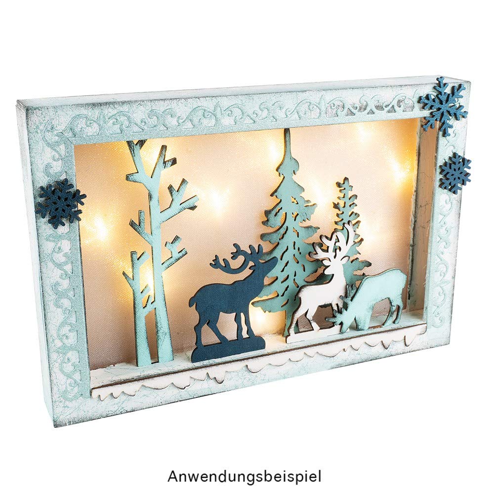 ideen-mit-herz-3-d-led-holzbox-waldszene-20x29-9x4-cm-10-teilig-warmwei image 7