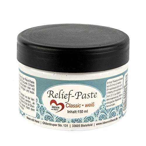 ideen-mit-herz-relief-paste-classic-wei-150-ml image 1