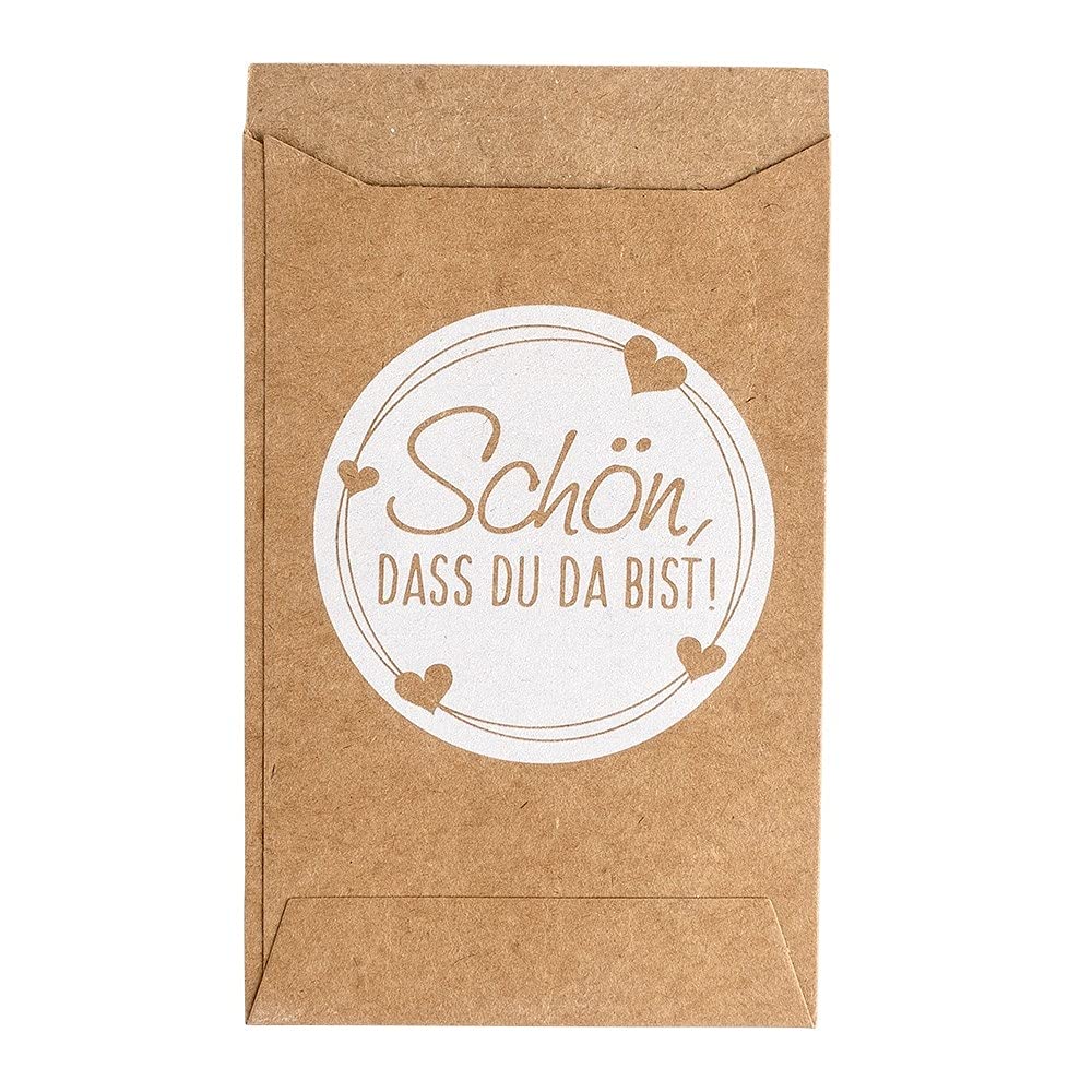 ideen-mit-herz-kraftpapier-t-ten-freudentr-nen-10-6x6-3cm-100-st-ck image 2