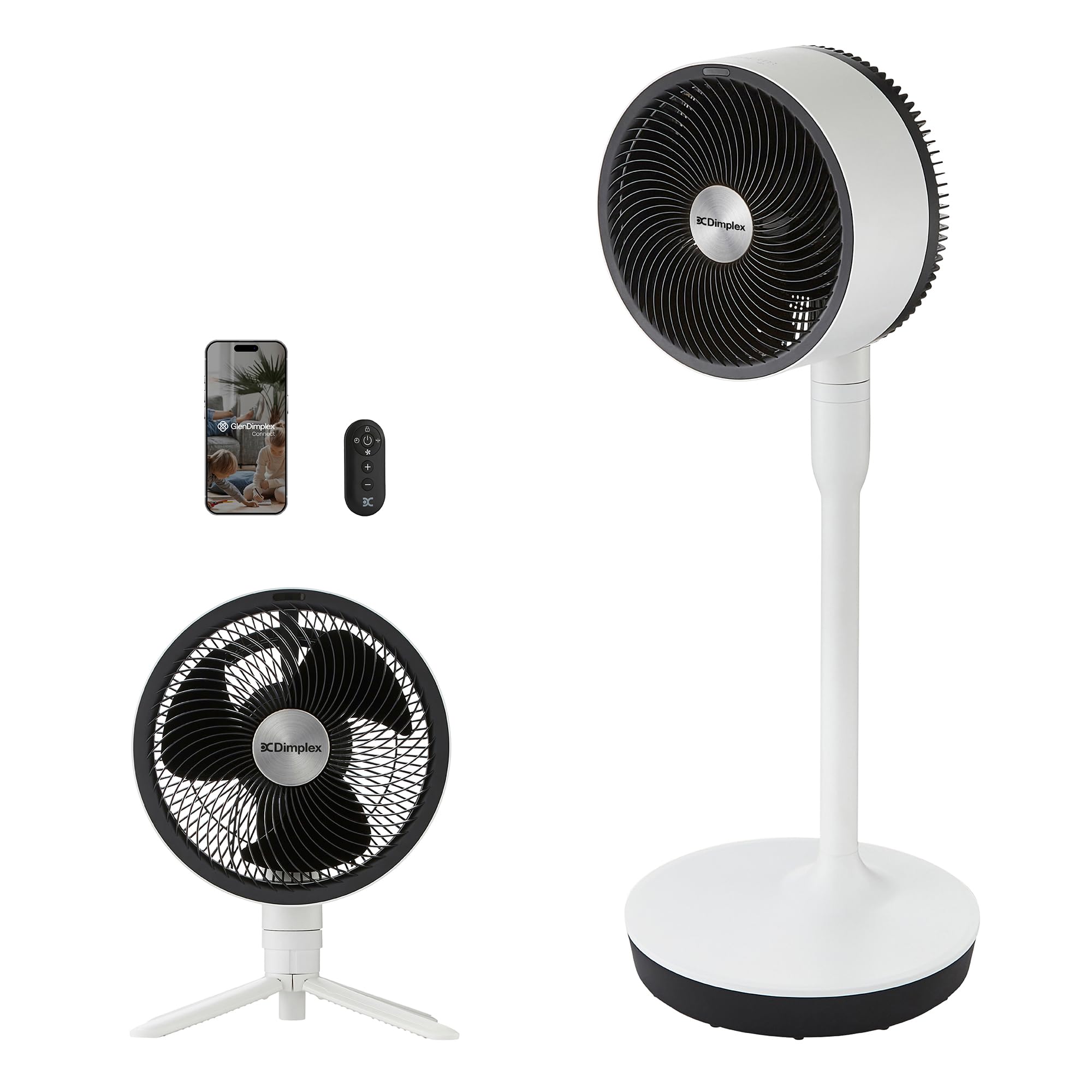 dimplex-duocool-smart-2-in-1-ventilator-mit-kabel-stand-tischventilator image 1