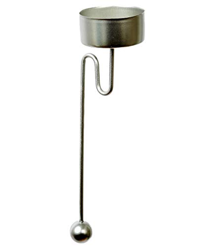 hdg-balancehalter-baumkerzenhalter-f-r-teelicht-silber-4er-set image 3