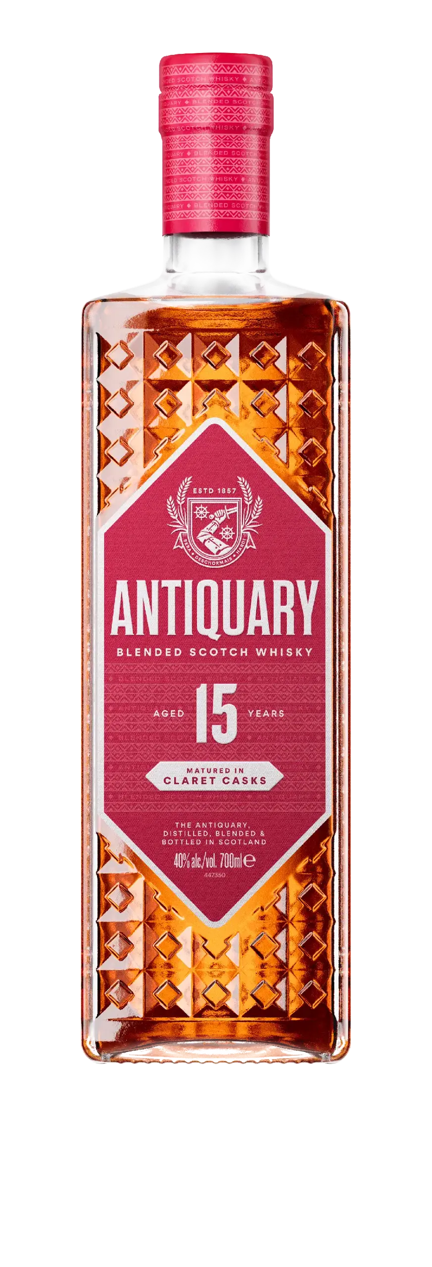 the-antiquary-aged-15-years-claret-casks-blended-scotch-whisky image 1