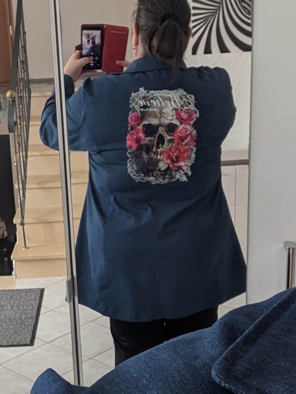 Motiv top, Anpressdruck wichtig