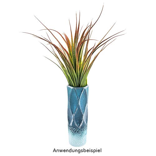 ideen-mit-herz-blumenvase-mit-relief-dekor-1-20-8-cm-hoch-7-5-cm-silbergrau-aus- image 5