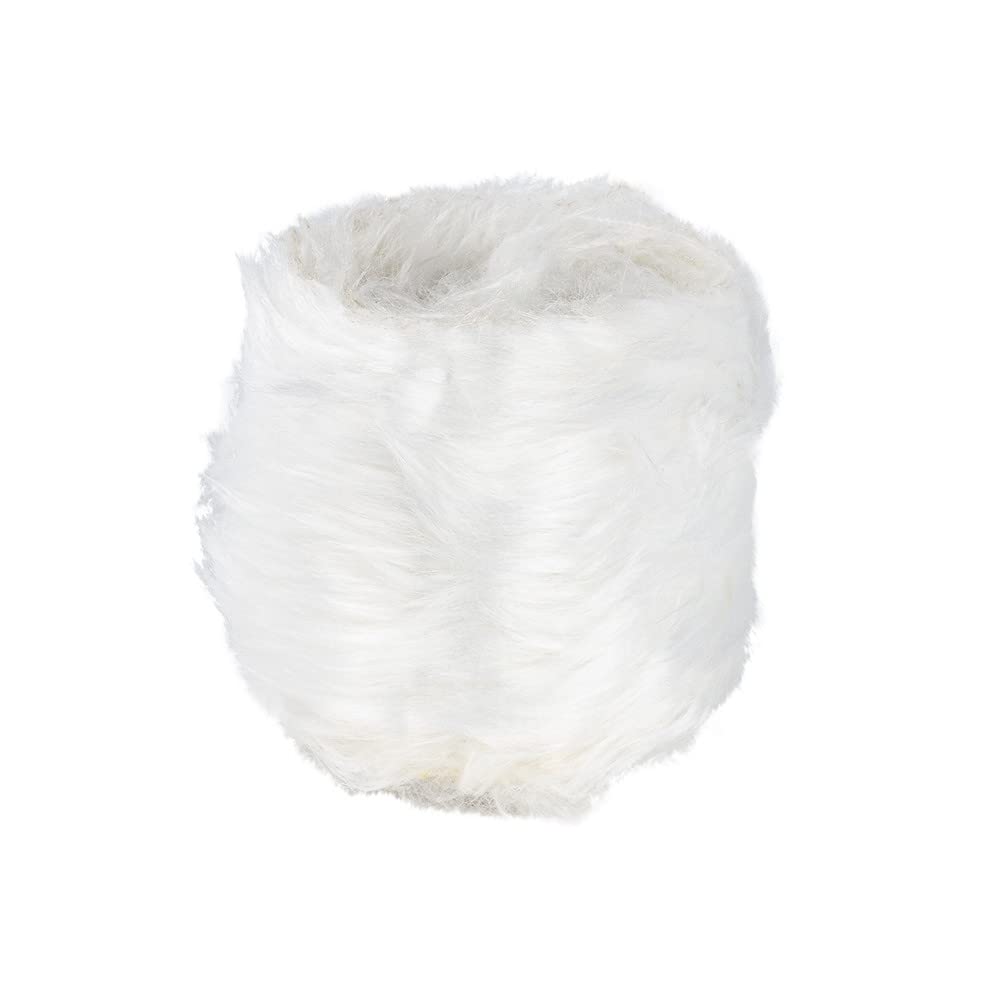ideen-mit-herz-kunstfell-band-wei-6-cm-x-2-m-zum-basteln-dekorieren image 2
