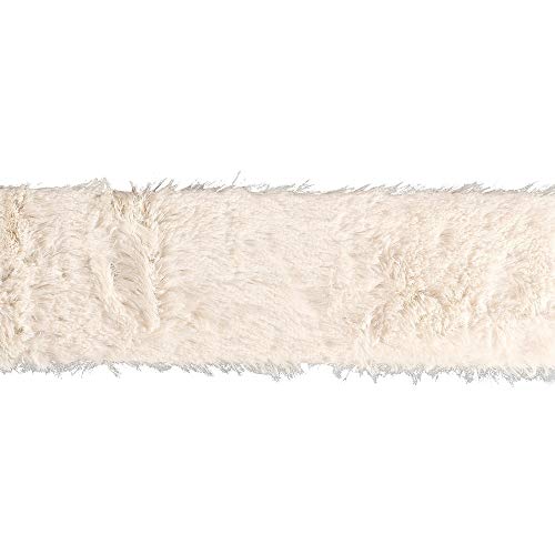 ideen-mit-herz-kunstfell-band-pl-sch-8-cm-x-2-m-creme-wei image 7