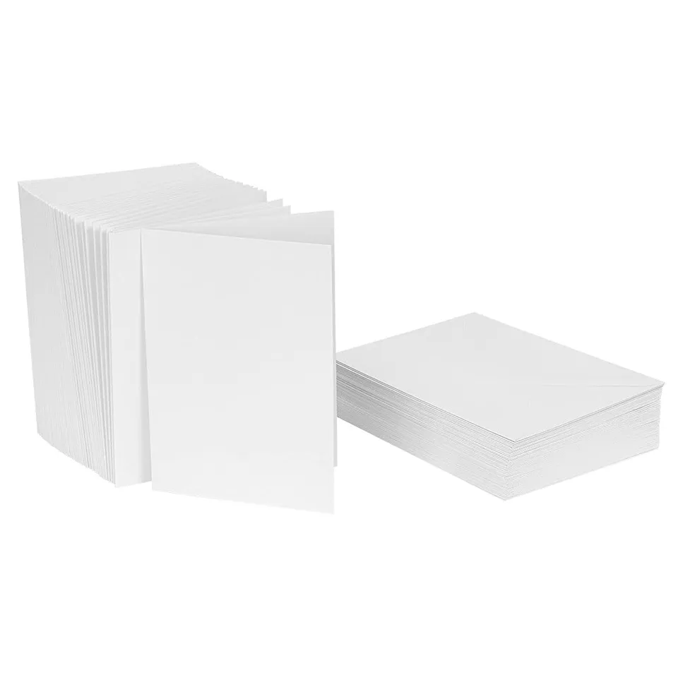 ideen-mit-herz-klappkarten-set-blanko-faltkarten-mit-umschlag-50-karten-50-umsch image 1