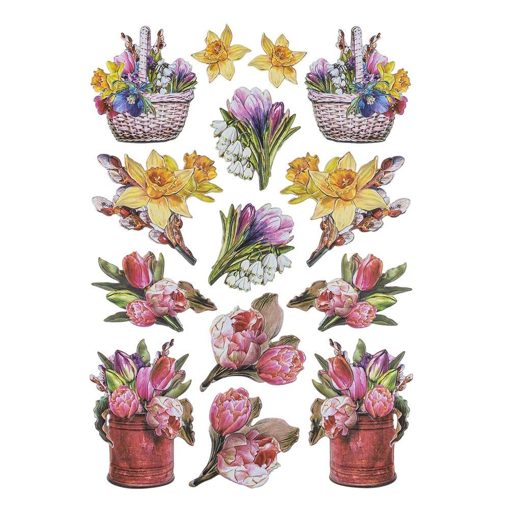 ideen-mit-herz-stickerbogen-3-d-relief-sticker-din-a4-maigl-ckchen-03 image 3