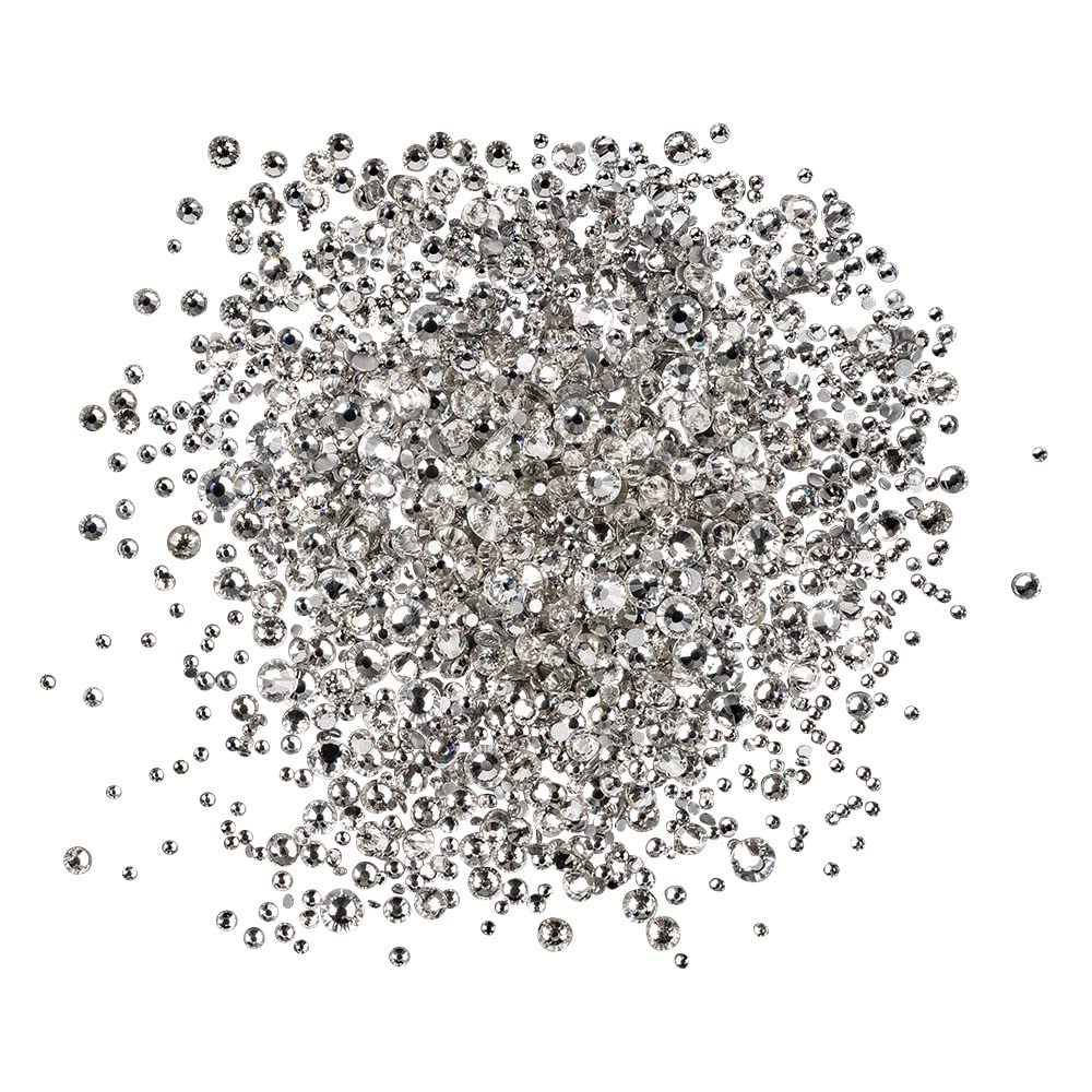 ideen-mit-herz-strass-steine-kristall-glas-klar-1950-st-ck image 3