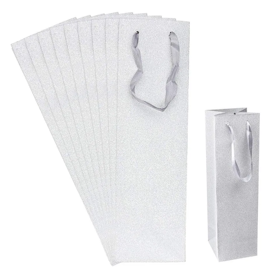 ideen-mit-herz-geschenktaschen-silber-36x10-5x10-5cm-10-st-ck-flaschen image 1