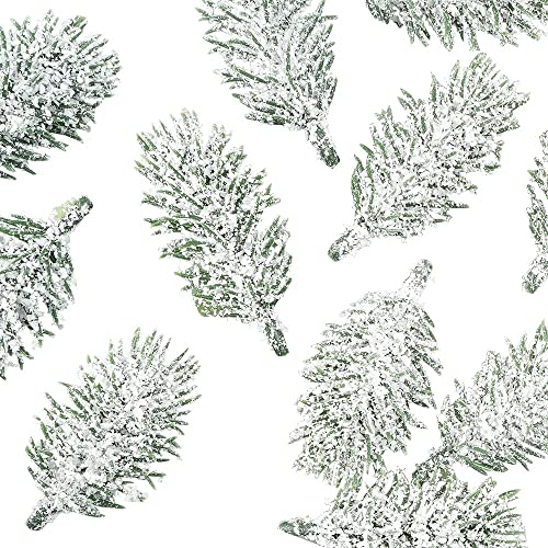 ideen-mit-herz-deko-tannenzweige-beschneit-6-5-cm-55-st-ck-k-nstliches-tannengr- image 7