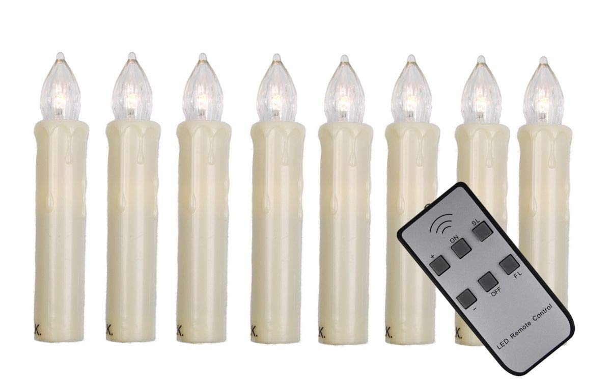 hdg-led-baumkerzen-wei-15-mm-9-cm-mit-fernbedienung-8-st-ck image 1
