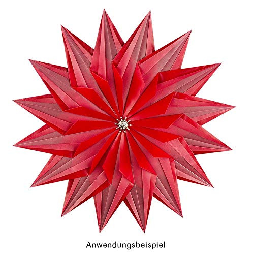 ideen-mit-herz-transparentpapier-rot-10x10-cm-100-blatt-110-g-qm-premium-faltpap image 6