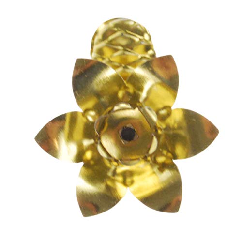 hdg-baumkerzenhalter-blume-8-clips-gold-f-r-baumkerzen image 6