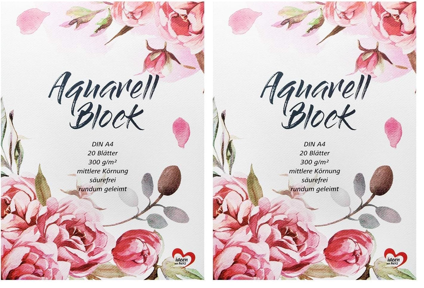 ideen-mit-herz-aquarell-block-din-a4-20-blatt-300-g-m image 7