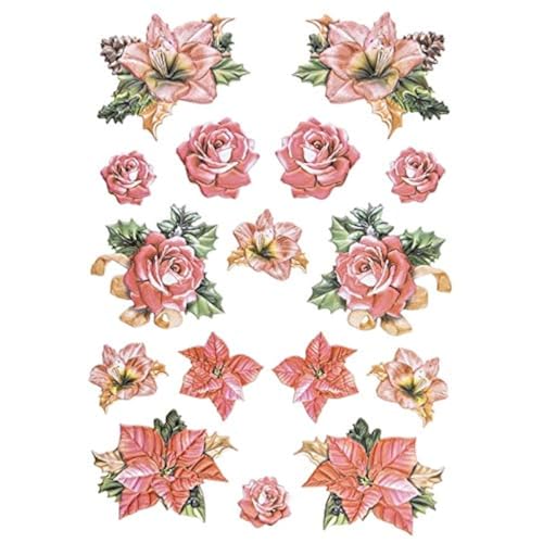 ideen-mit-herz-3-d-relief-sticker-bogen-din-a4-blumen-1 image 6