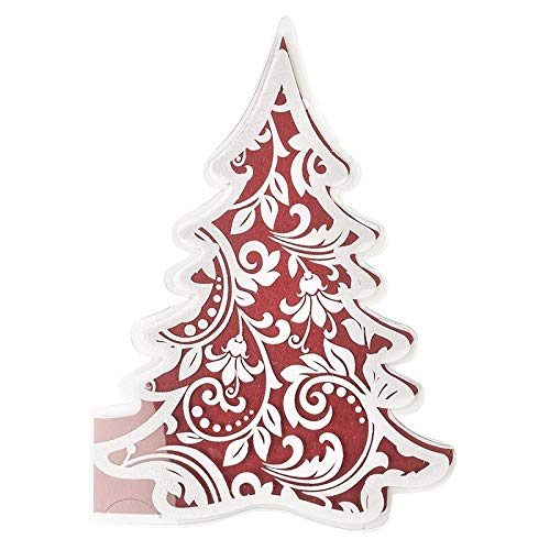 ideen-mit-herz-kristallfolien-gru-karten-tannenbaum-11-5-x-16cm-10-st-ck-inkl-ei image 2