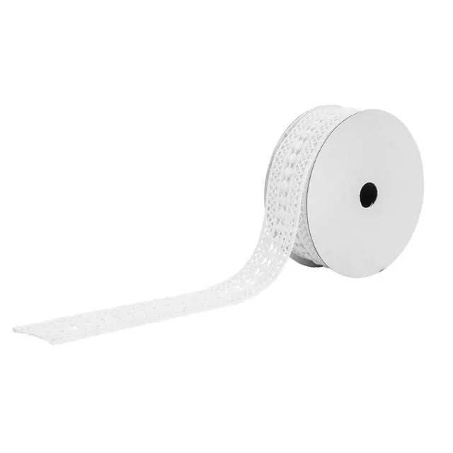 ideen-mit-herz-spitzenband-design-2-wei-1-5-cm-x-3-m-deko-band image 1