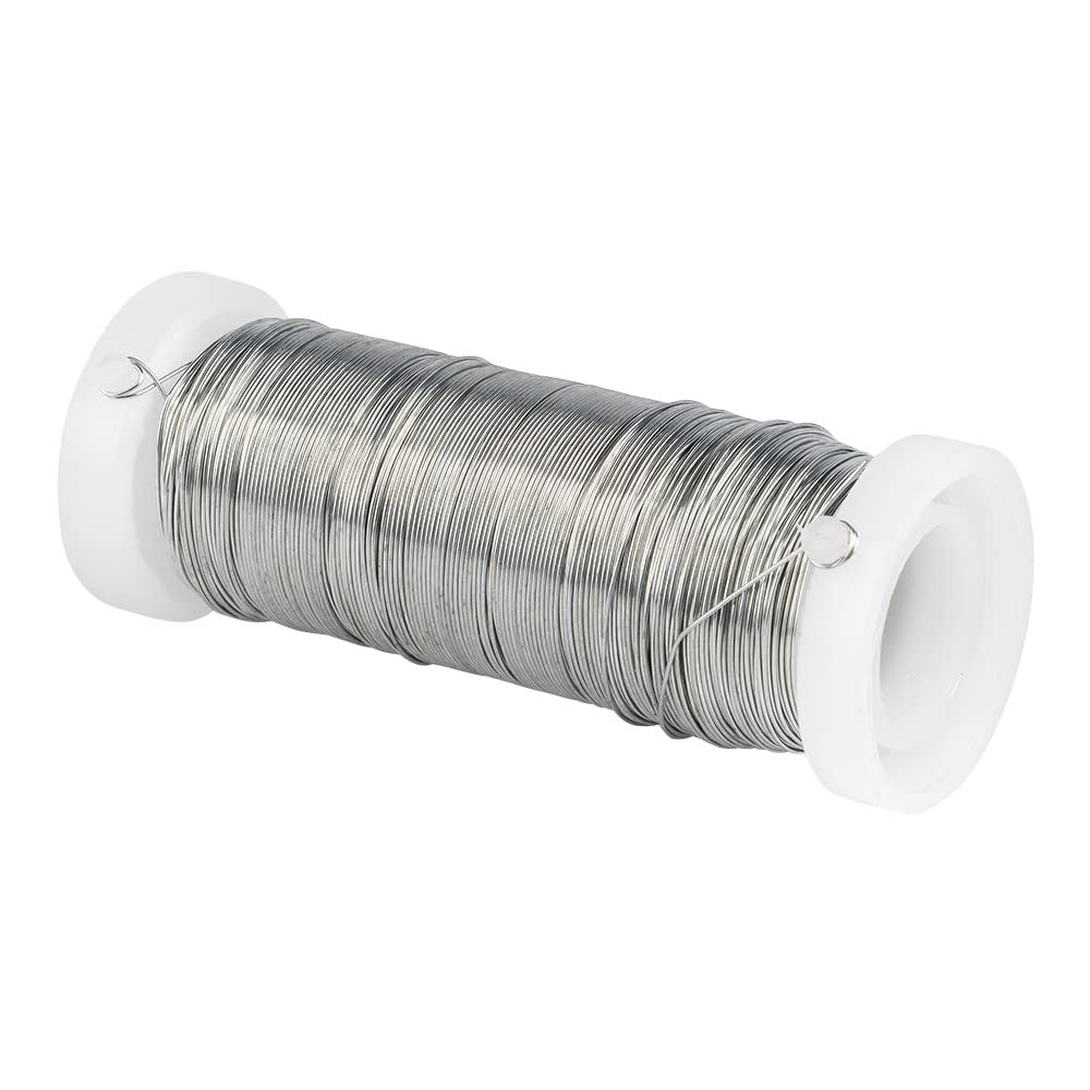 ideen-mit-herz-metalldraht-schmuckdraht-0-3-mm-50-m-silber image 1