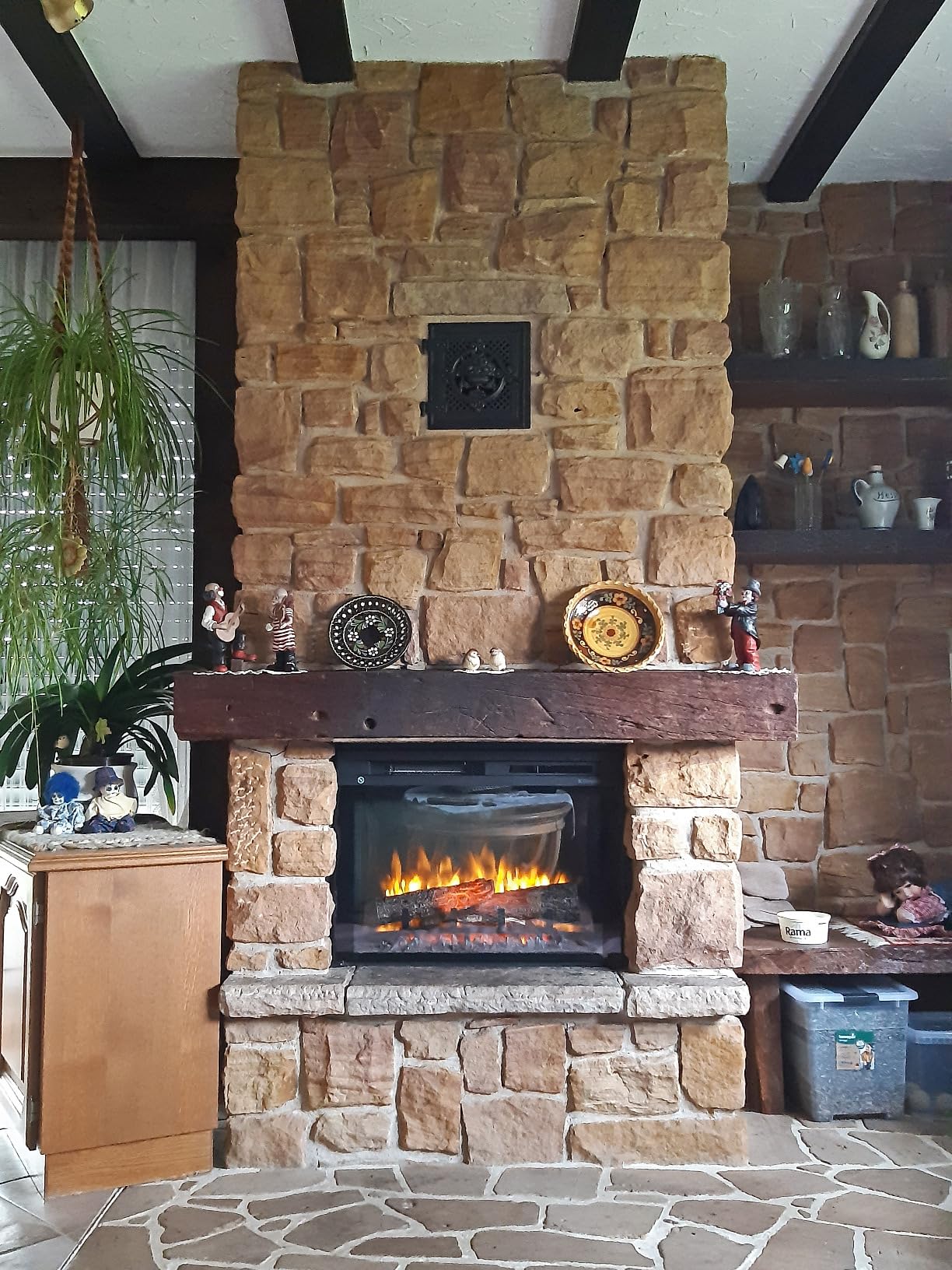 Tolle Atmosphäre im Wohnzimmer