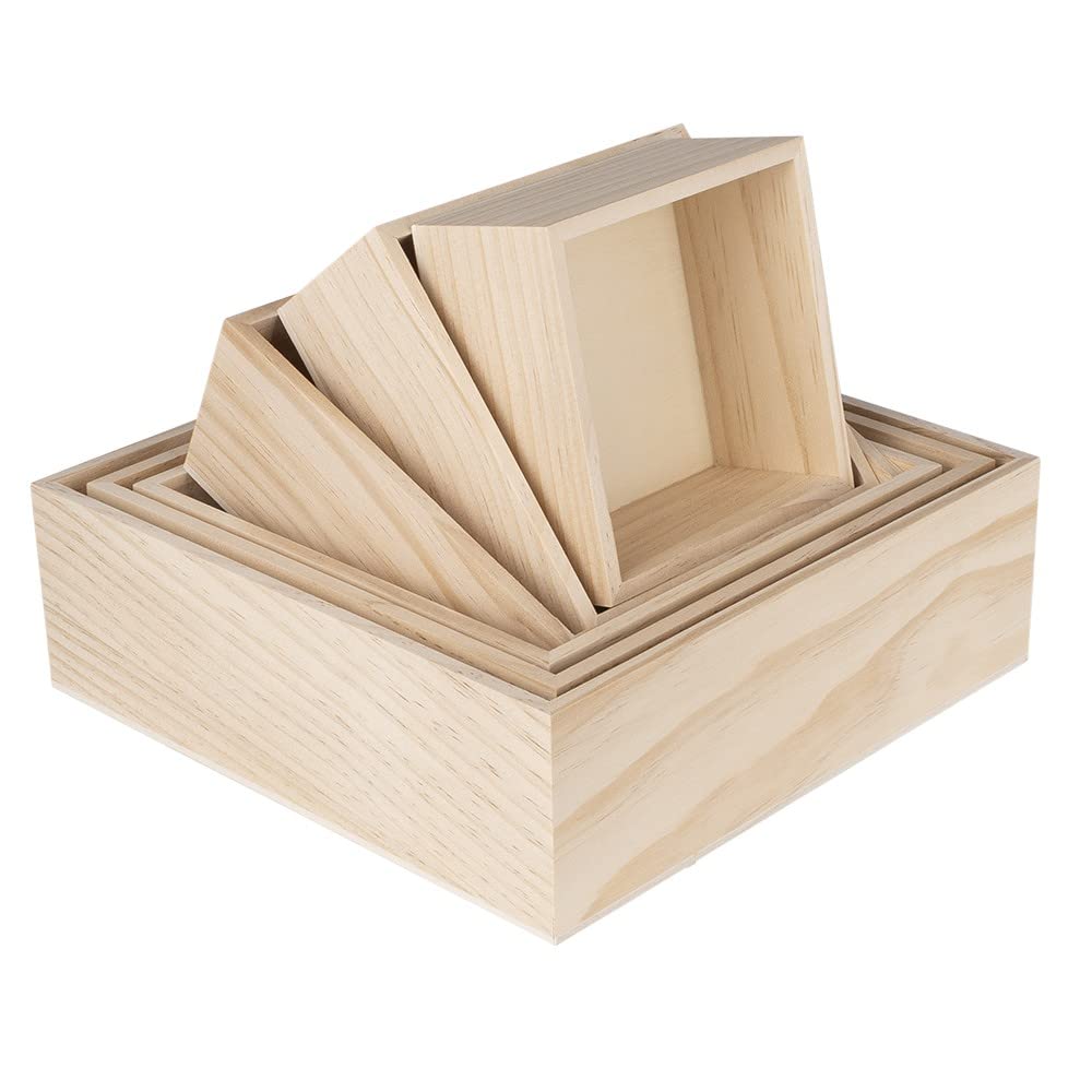 ideen-mit-herz-holz-boxen-set-6-st-ck-ordnungs-boxen-bilderrahmen-setzk-sten-ine image 5