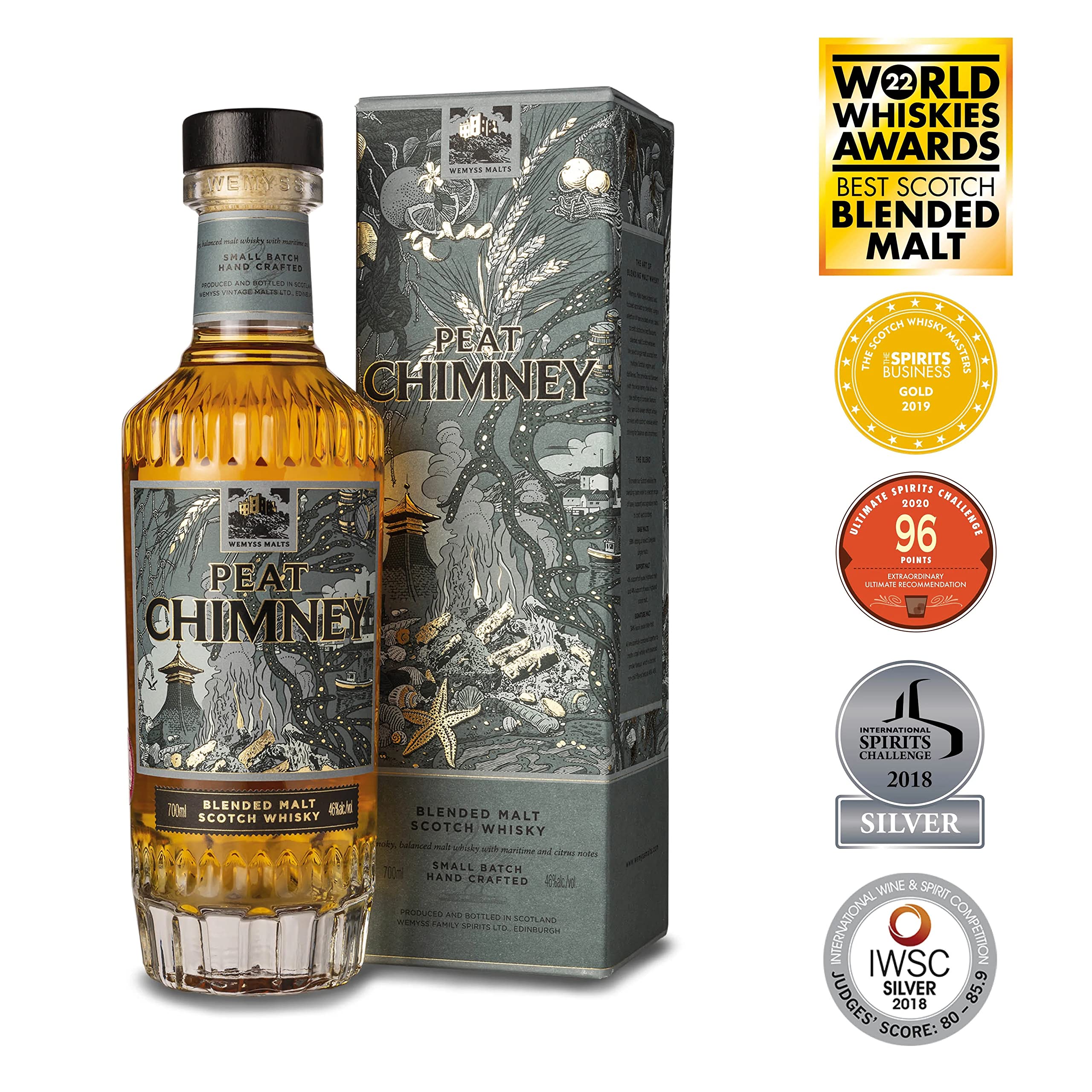 wemyss-malts-peat-chimney-blended-malt-scotch-whisky-46-vol-0-7l-in-geschenkbox image 3