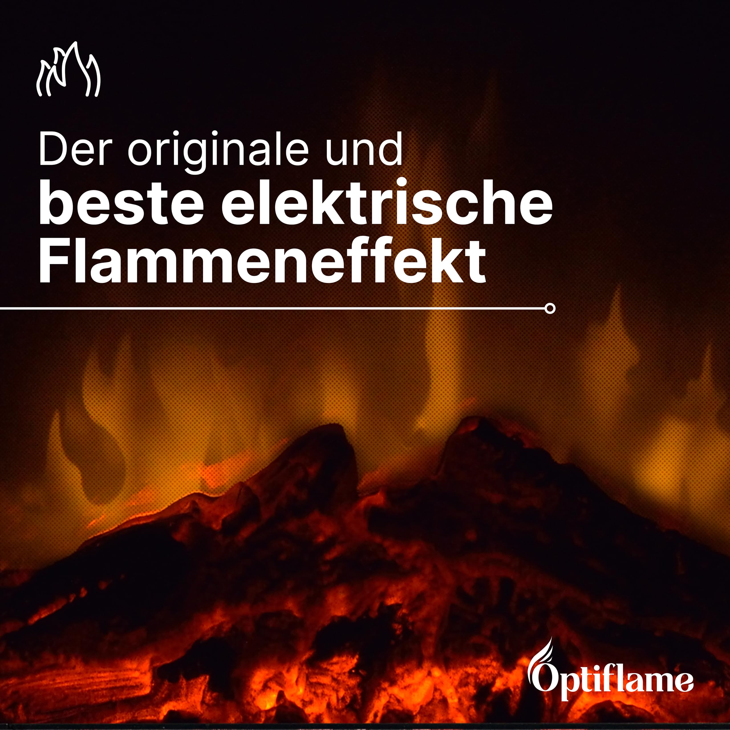 dimplex-gisella-optiflame-elektrokamin-mit-heizung-wei-glasablage image 3