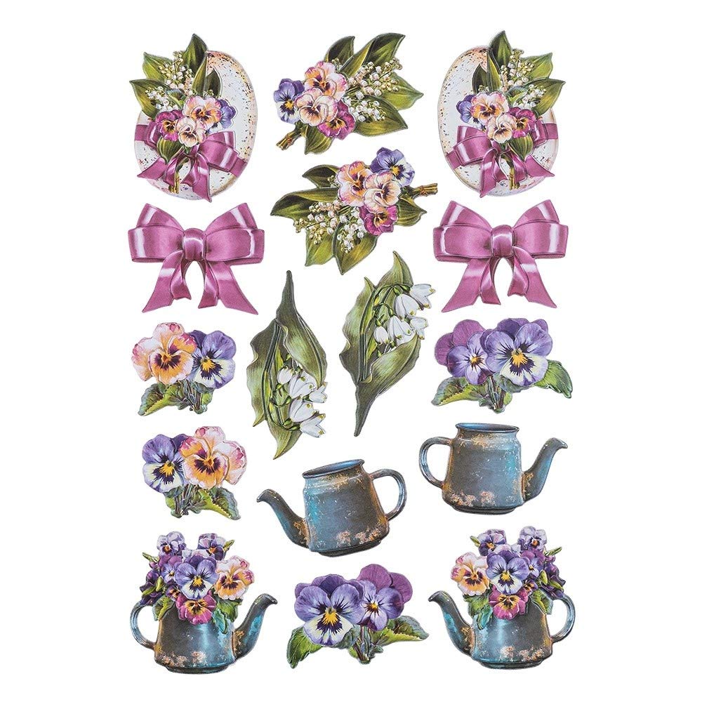 ideen-mit-herz-stickerbogen-3-d-relief-sticker-din-a4-maigl-ckchen-03 image 7