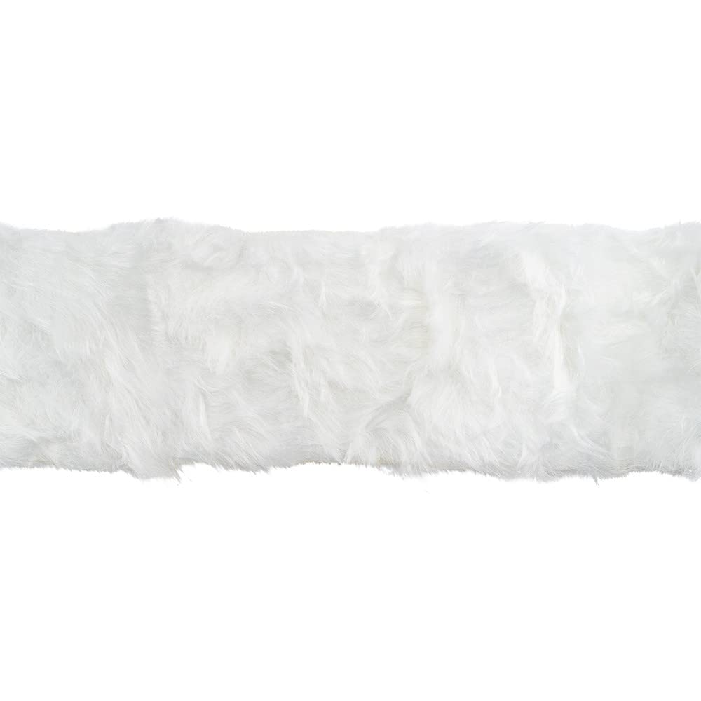 ideen-mit-herz-kunstfell-band-wei-9-cm-breit-x-2-m-lang image 3