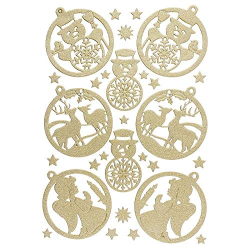 ideen-mit-herz-3-d-sticker-deluxe-engel-silber-winter-weihnachten-21-x-30-cm image 7